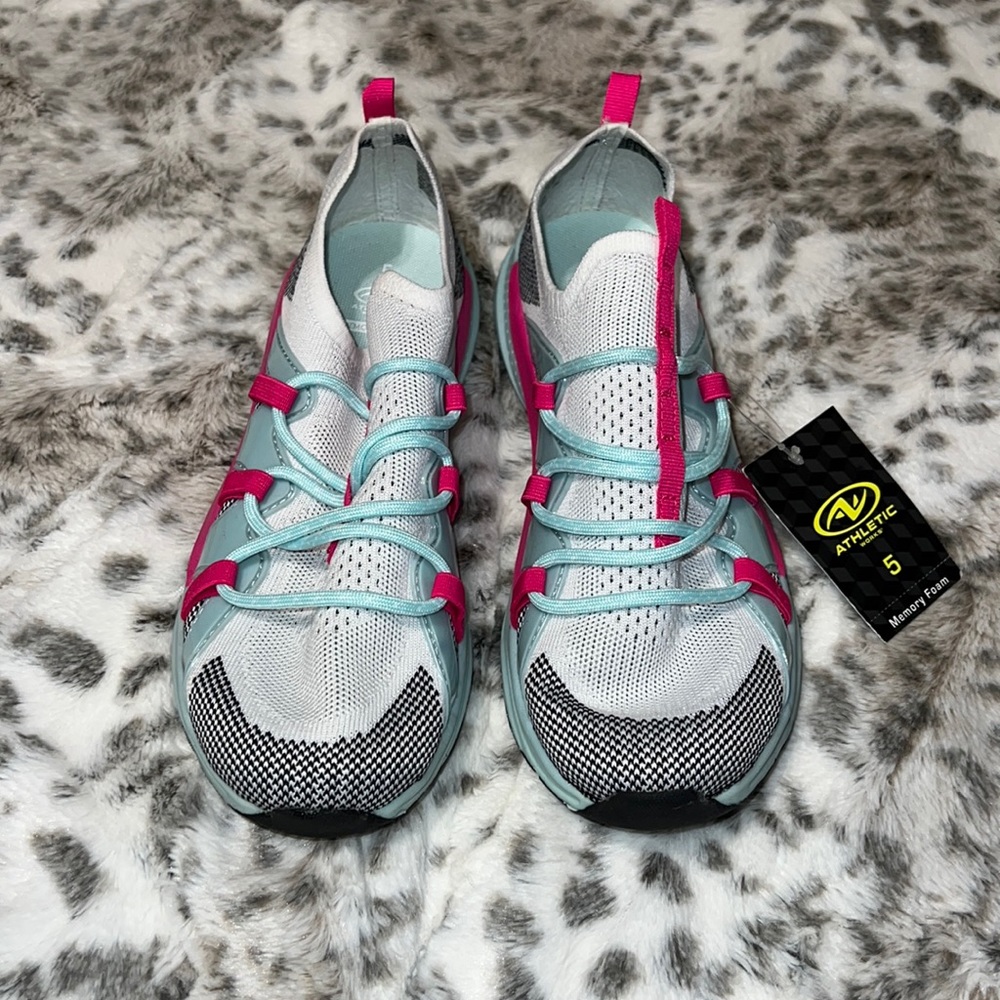 Athletic works sneakers memory foam